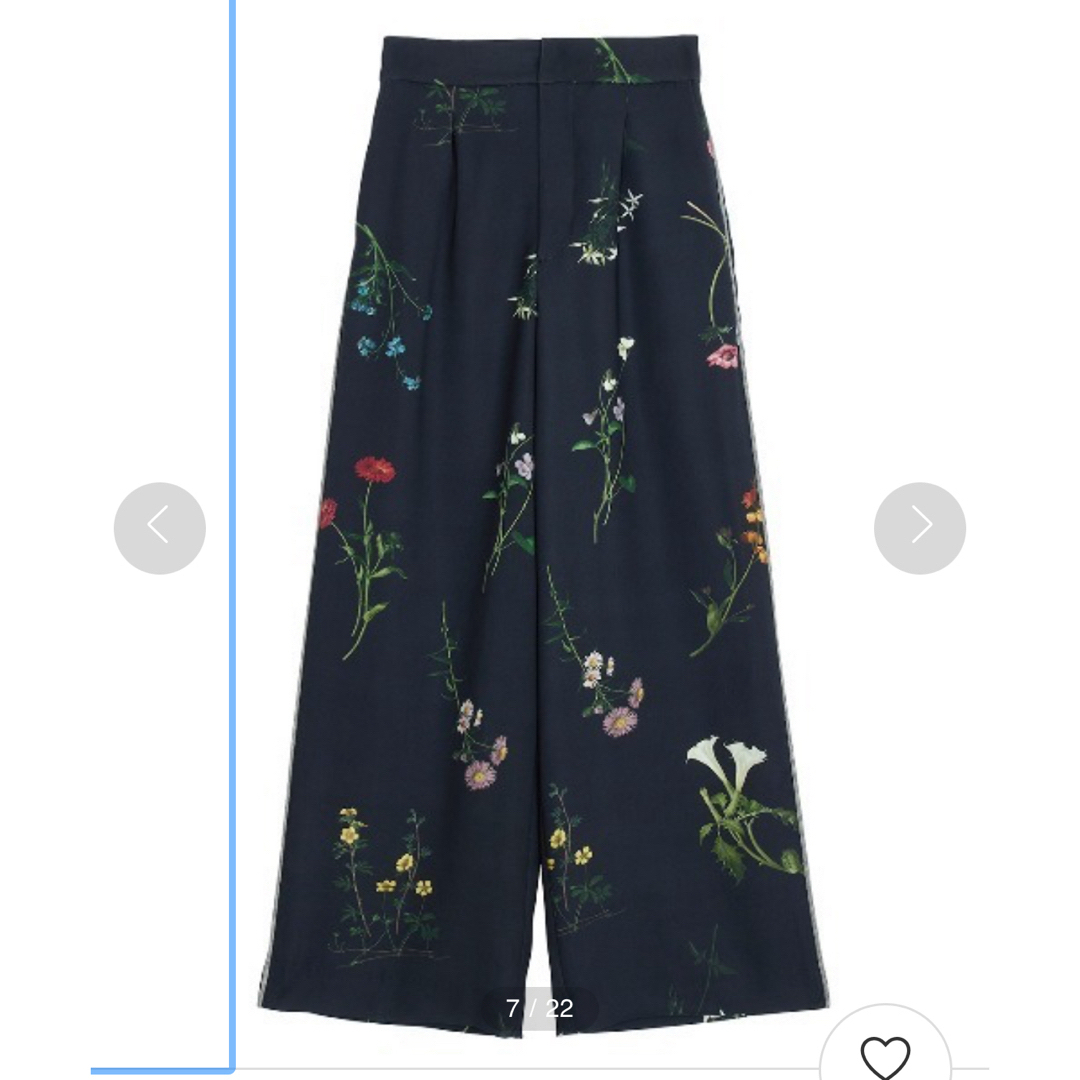 ameri UND NEVAEH SIDE CORD PANTS レディースのパンツ(カジュアルパンツ)の商品写真