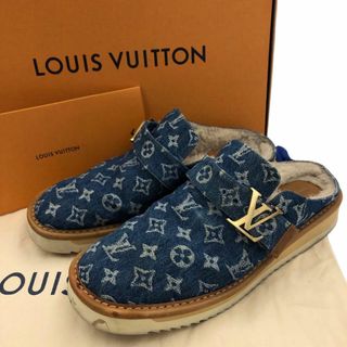 ルイヴィトン(LOUIS VUITTON)の付属品完備✨️20AW ヴィトン nigo デニム ムートン ラインミュール(スニーカー)