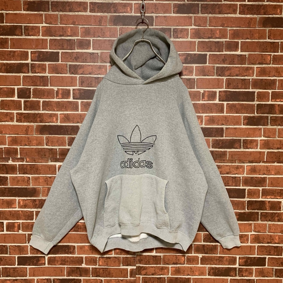 adidas(アディダス)の【USA製】80's★vintege☆adidas★アディダス☆プルオーバー　L メンズのトップス(パーカー)の商品写真