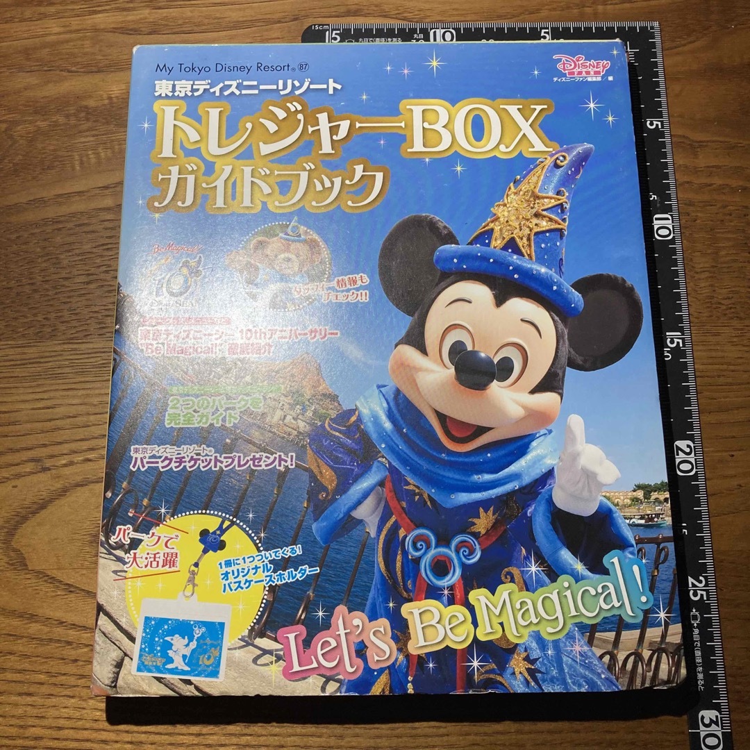 Disney(ディズニー)の【パスケースホルダー付き】東京ディズニーリゾート　トレジャーBOX ガイドブック エンタメ/ホビーのおもちゃ/ぬいぐるみ(キャラクターグッズ)の商品写真