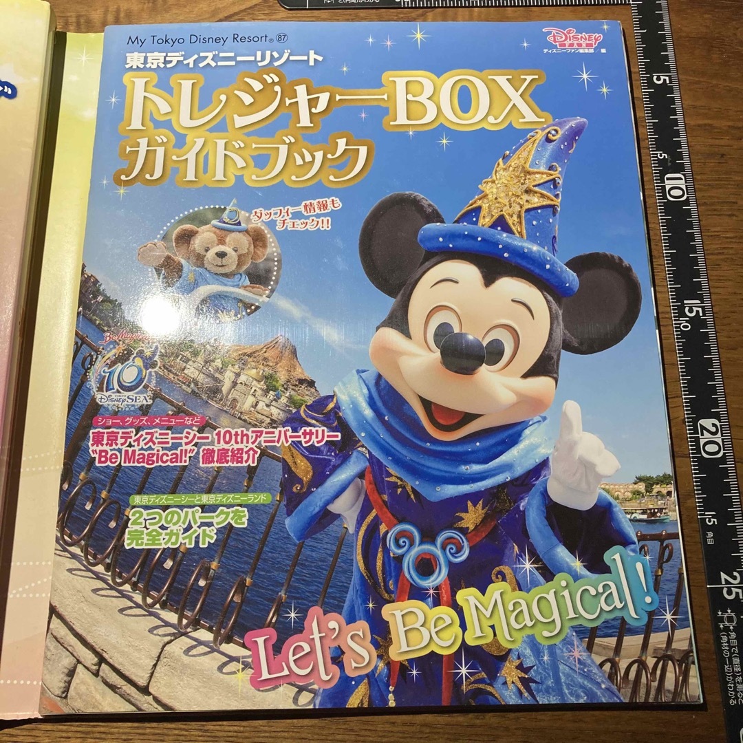 Disney(ディズニー)の【パスケースホルダー付き】東京ディズニーリゾート　トレジャーBOX ガイドブック エンタメ/ホビーのおもちゃ/ぬいぐるみ(キャラクターグッズ)の商品写真