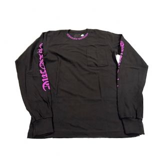 クロムハーツ(Chrome Hearts)の新作 新品 chromehearts クロムハーツ ロンＴ ブラック XLサイズ(Tシャツ/カットソー(七分/長袖))