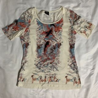 ジャンポールゴルチエ(Jean-Paul GAULTIER)のjean paul GAULTIER 【ジャンポールゴルチェ】和柄柄　Tシャツ(Tシャツ/カットソー(半袖/袖なし))