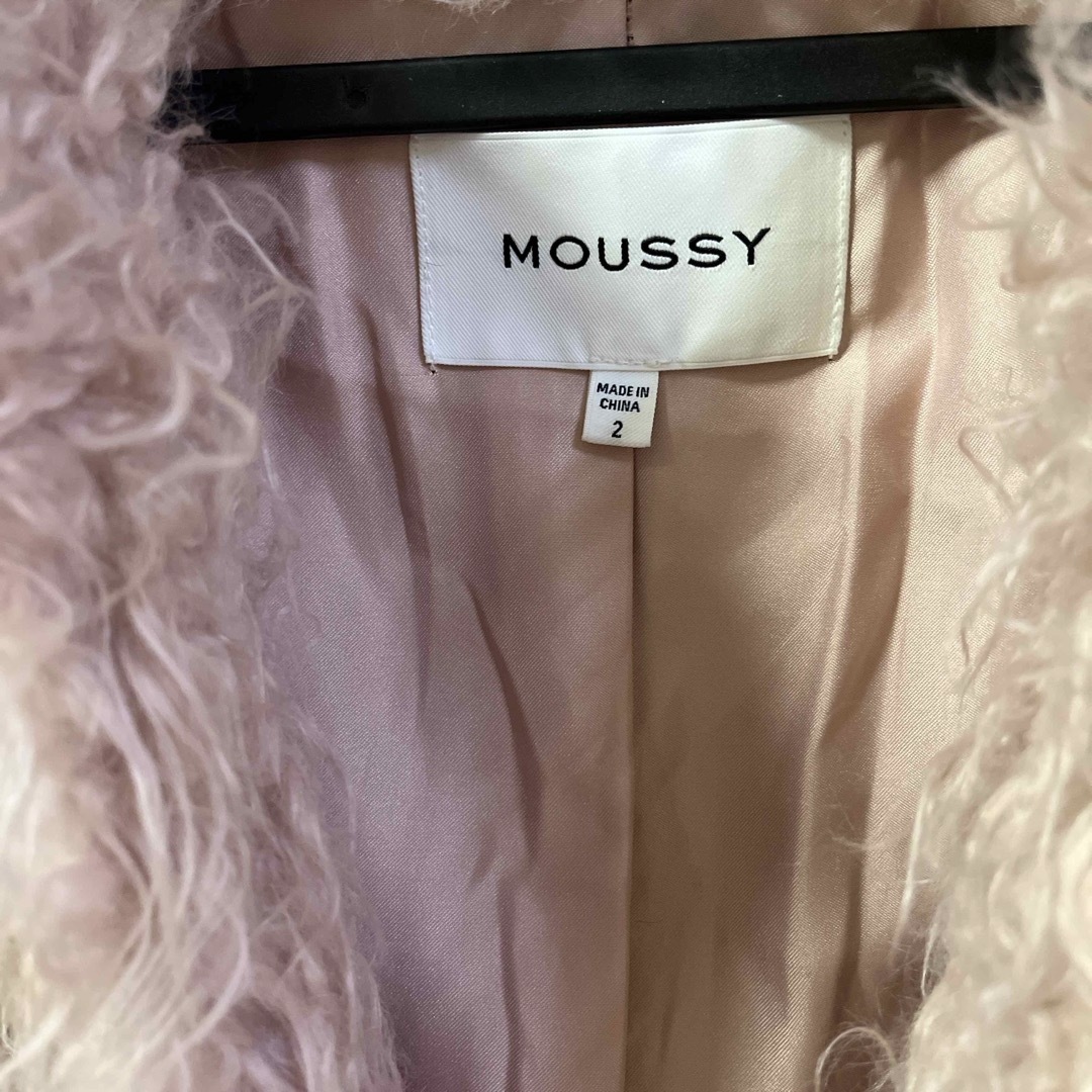 moussy(マウジー)の♡本日限定お値下♡MOUSSY ファーコート 2♡美品♡ レディースのジャケット/アウター(毛皮/ファーコート)の商品写真