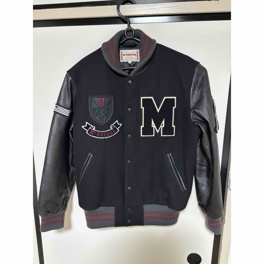 McGREGOR(マックレガー)のMcGREGOR マックレガー　本革スタジアムジャンパー Lサイズ メンズのジャケット/アウター(スタジャン)の商品写真