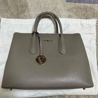 フルラ(Furla)の【美品】FURLA ショルダーバッグ　2way テッサ グレー(ショルダーバッグ)