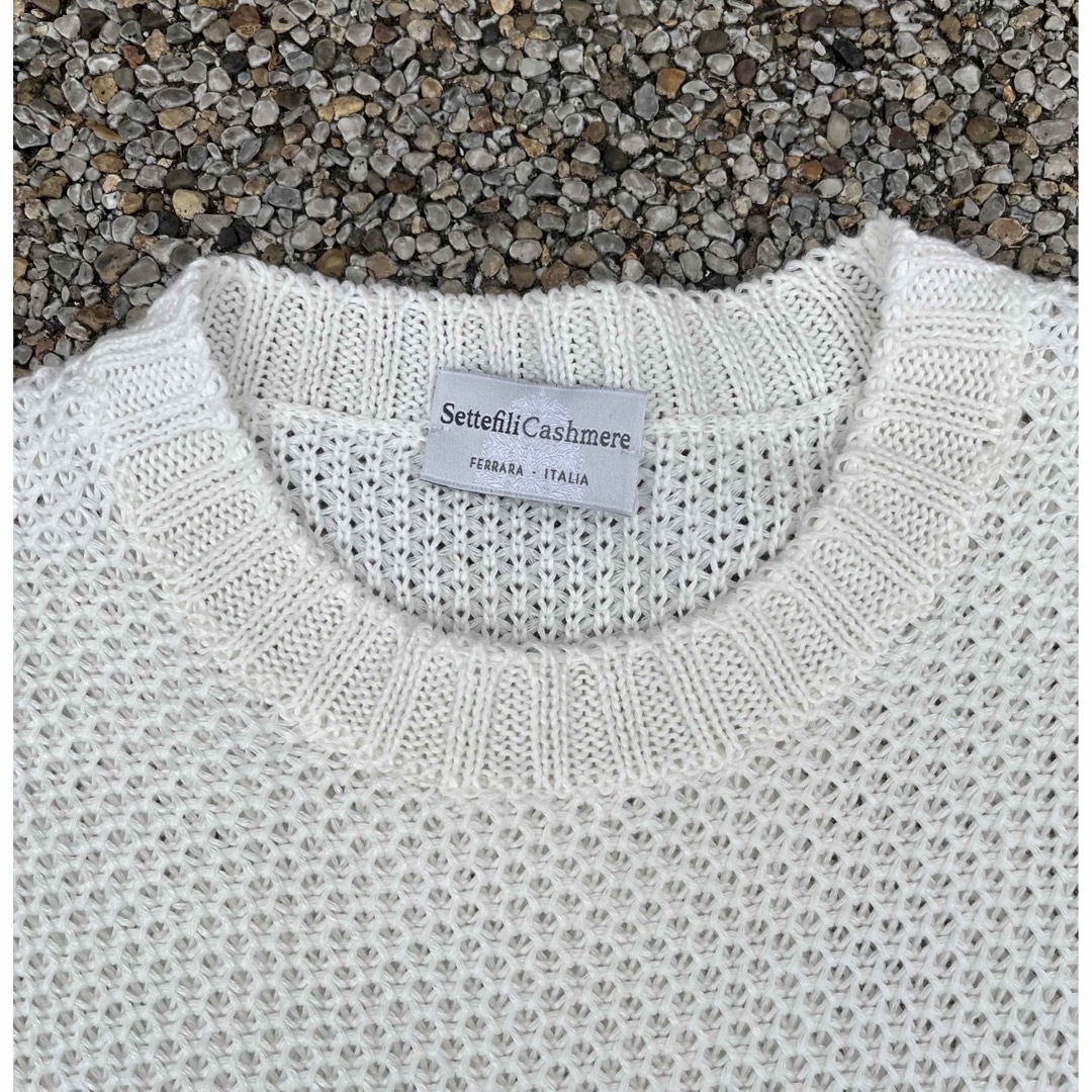 Cruciani(クルチアーニ)のsettefili cashmere/セッテフィーリカシミアコットン/リネン メンズのトップス(ニット/セーター)の商品写真