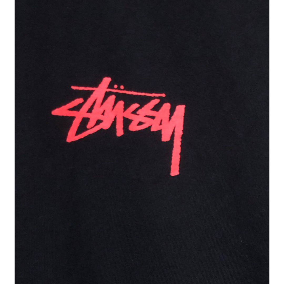 STUSSY(ステューシー)のステューシー STUSSY 筆記体ロゴ ウィザード 半袖 Tシャツ L ブラック メンズのトップス(Tシャツ/カットソー(半袖/袖なし))の商品写真