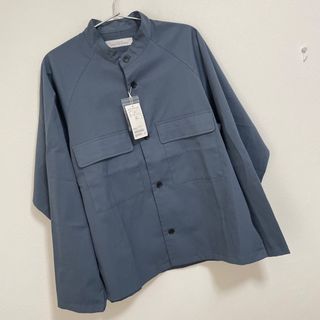 ユナイテッドアローズグリーンレーベルリラクシング(UNITED ARROWS green label relaxing)の機能 /吸水速乾ストレッチCMドライストレッチツイルバンドカラーシャツブルゾン(シャツ)