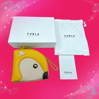 Furla - 《未使用に近い　超美品》　フルラ　レザー　リス　カードケース付き　コインケース