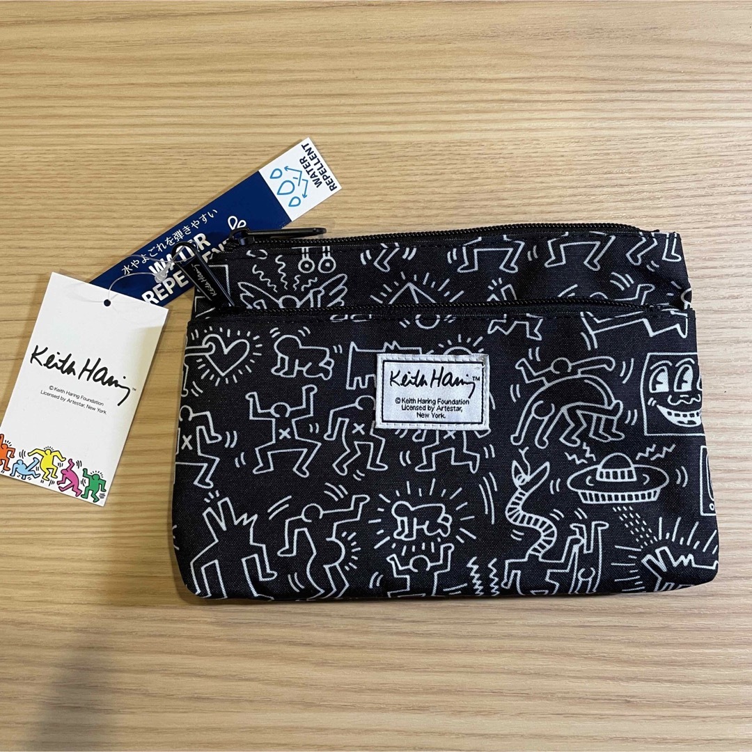 KEITH HARING(キースヘリング)の新品　キースヘリング　収納　小物入れ　ポーチ レディースのファッション小物(ポーチ)の商品写真