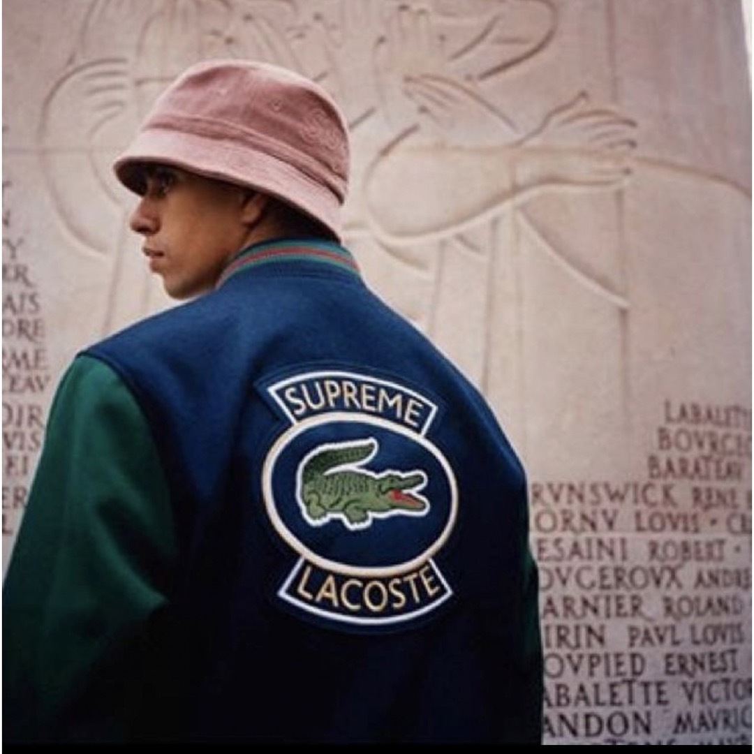 Supreme(シュプリーム)のSupreme® LACOSTE Wool Varsity Jacket メンズのジャケット/アウター(スタジャン)の商品写真