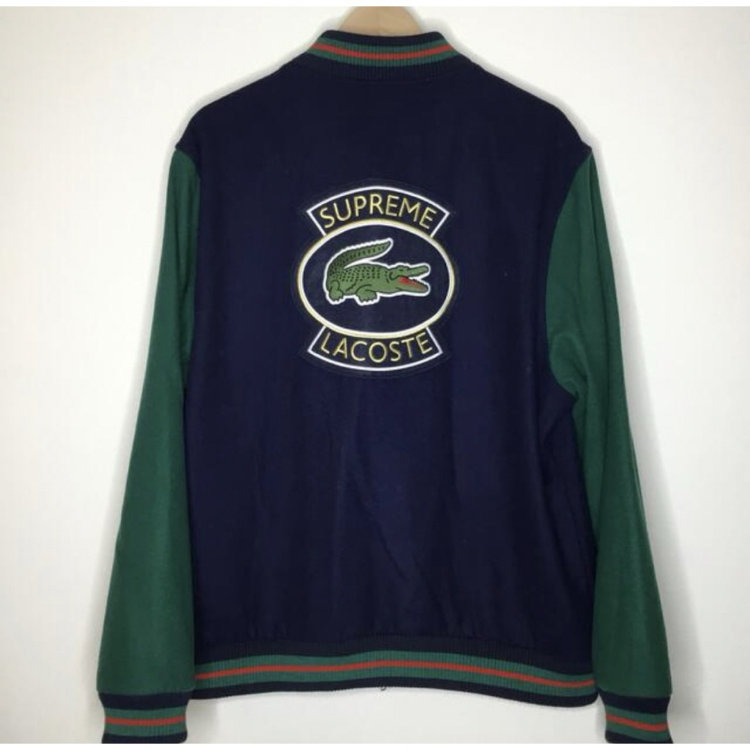 Supreme(シュプリーム)のSupreme® LACOSTE Wool Varsity Jacket メンズのジャケット/アウター(スタジャン)の商品写真