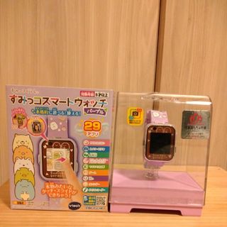 アガツマ(Agatsuma)の【開封品】すみっコ　スマートウォッチ　パープル(腕時計)