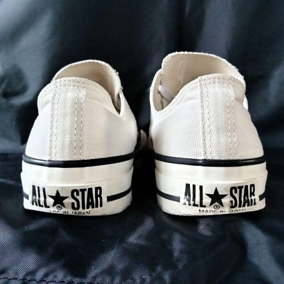 CONVERSE(コンバース)のコンバース 日本製 ローカット オールスター ホワイト 白 7ＵＨ01 レディースの靴/シューズ(スニーカー)の商品写真