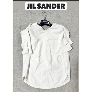 ジルサンダー(Jil Sander)のジルサンダー トップス Tシャツ ホワイト カットソー jilsander 新品(Tシャツ(半袖/袖なし))