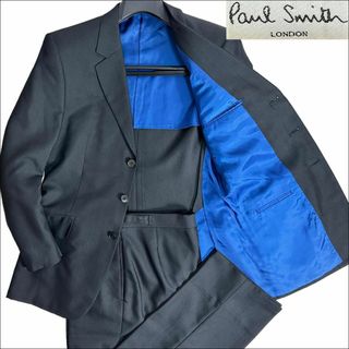 【美品】Paul Smith ポールスミス　スーツセットアップ　ブルー　XL