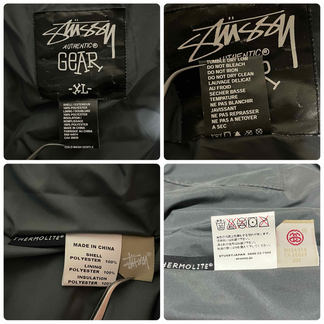 STUSSY(ステューシー)のSTUSSY ダスパーカー 迷彩 ペイズリー柄 中綿ジャケット メンズのジャケット/アウター(その他)の商品写真