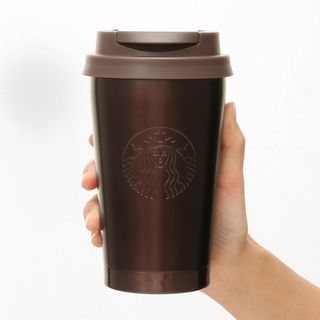 スターバックスコーヒー(Starbucks Coffee)のスターバックス　ステンレスロゴタンブラー　ブラウン(タンブラー)