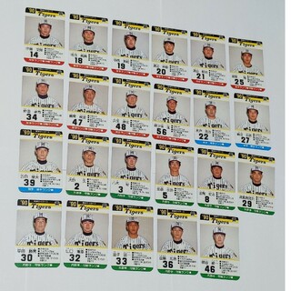 【23枚セット】タカラ　プロ野球カードゲーム　阪神タイガース　90年