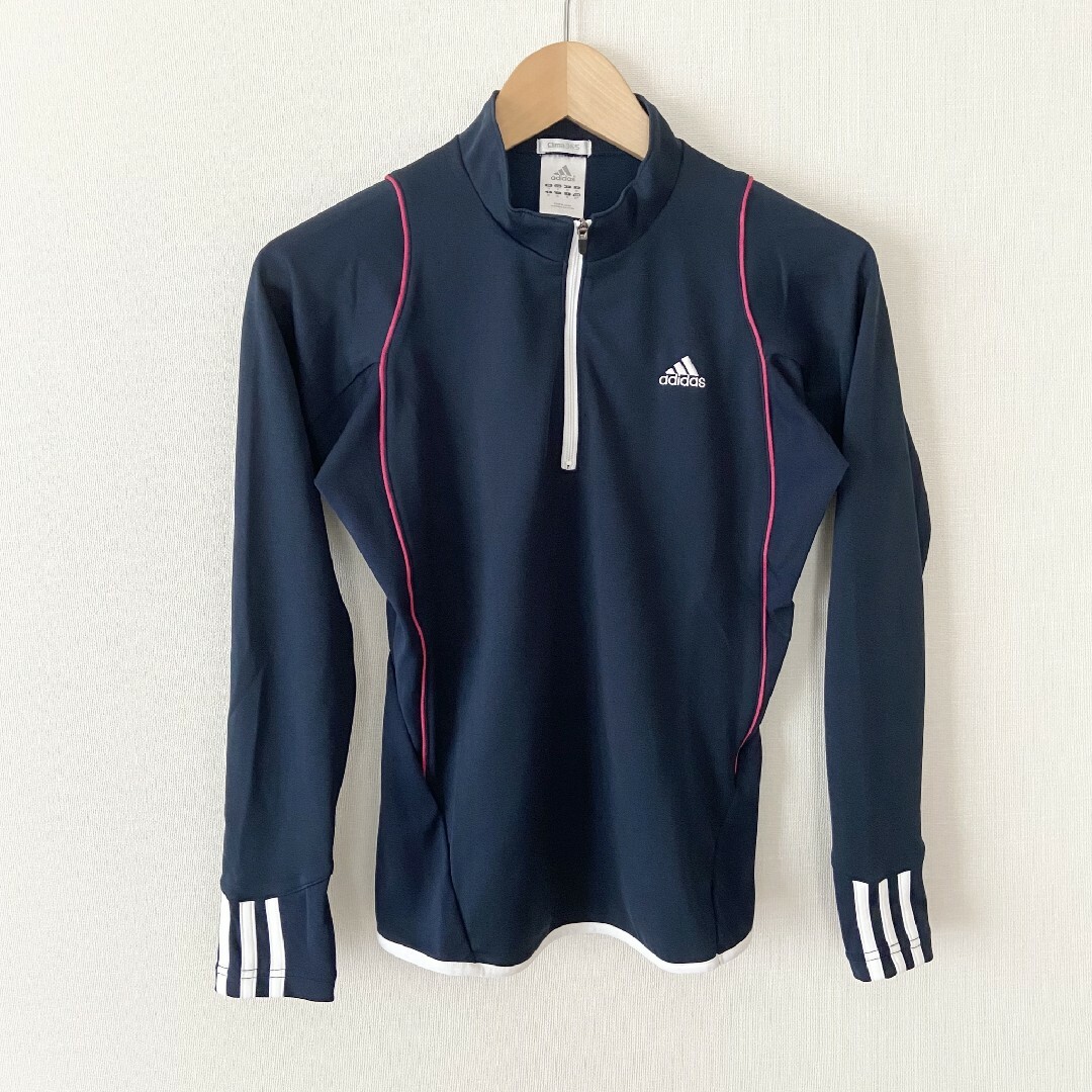 adidas(アディダス)の美品 アディダス クライマライト ハーフジップ ジャージ サイズM スポーツ/アウトドアのトレーニング/エクササイズ(その他)の商品写真