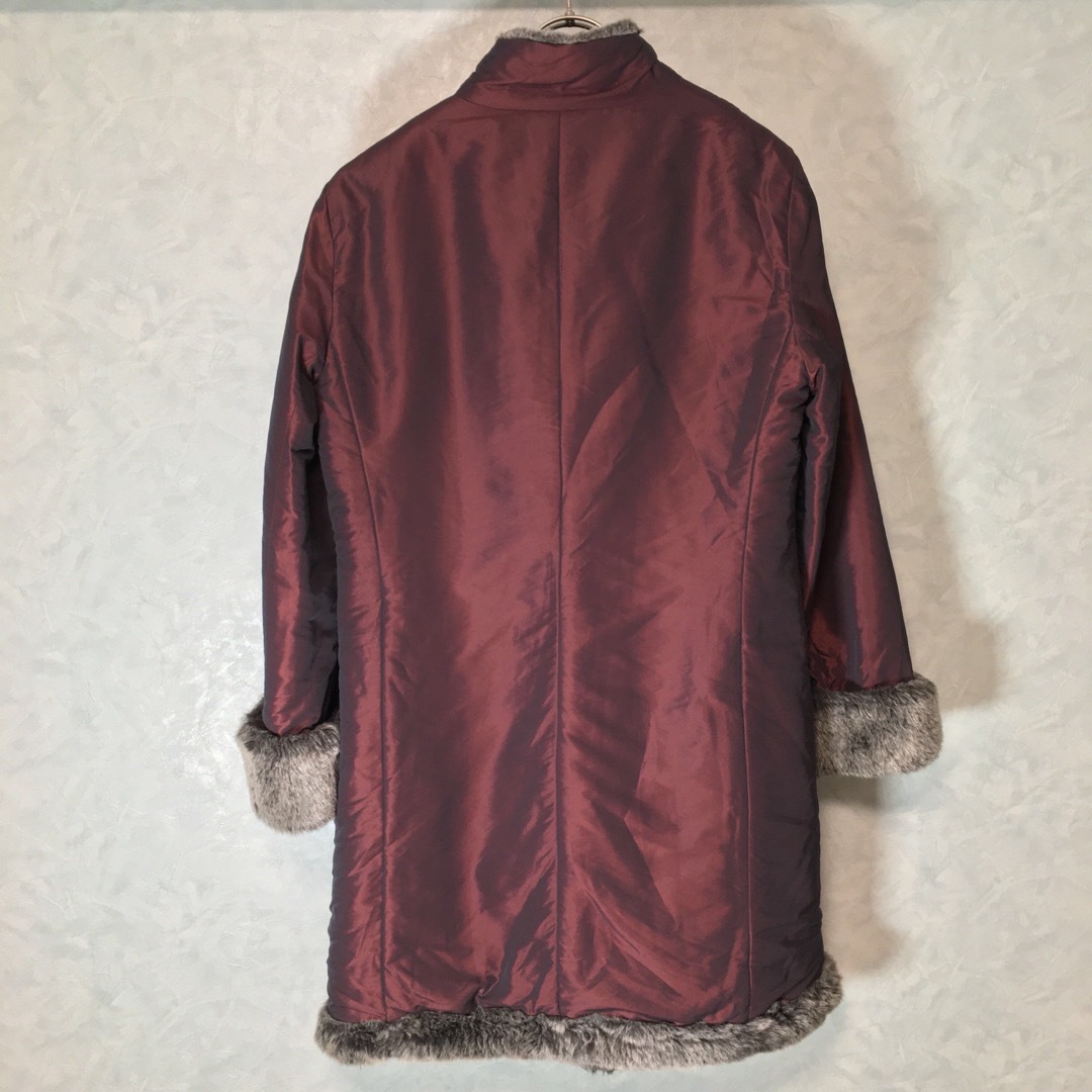 EVEX by KRIZIA(エヴェックスバイクリツィア)のKrizia クリツィア ロングコート ジャンパー ブルゾン レディースのジャケット/アウター(ロングコート)の商品写真