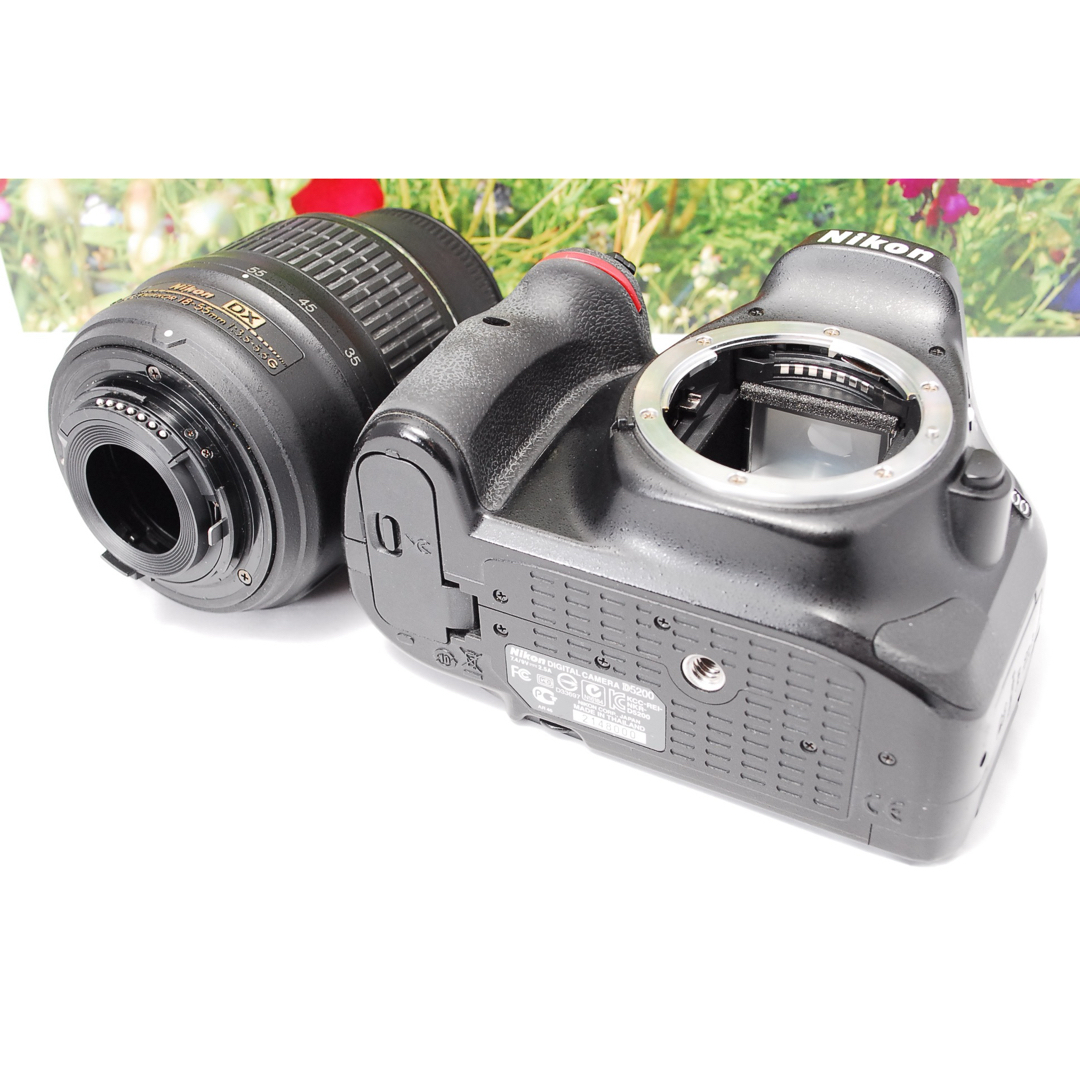Nikon(ニコン)の❤️高画質・高機能❤️Nikon ニコン D5200 レンズキット❤️ スマホ/家電/カメラのカメラ(デジタル一眼)の商品写真