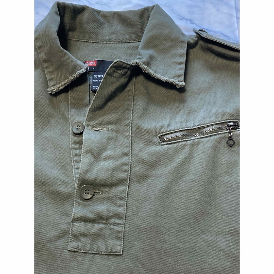 DIESEL(ディーゼル)の【Diesel】Polo Shirt /Khaki/S メンズのトップス(ポロシャツ)の商品写真