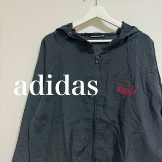 アディダス(adidas)の80s 90s adidas アディダス　ジップアップ　ナイロン　ジャンパー(ナイロンジャケット)