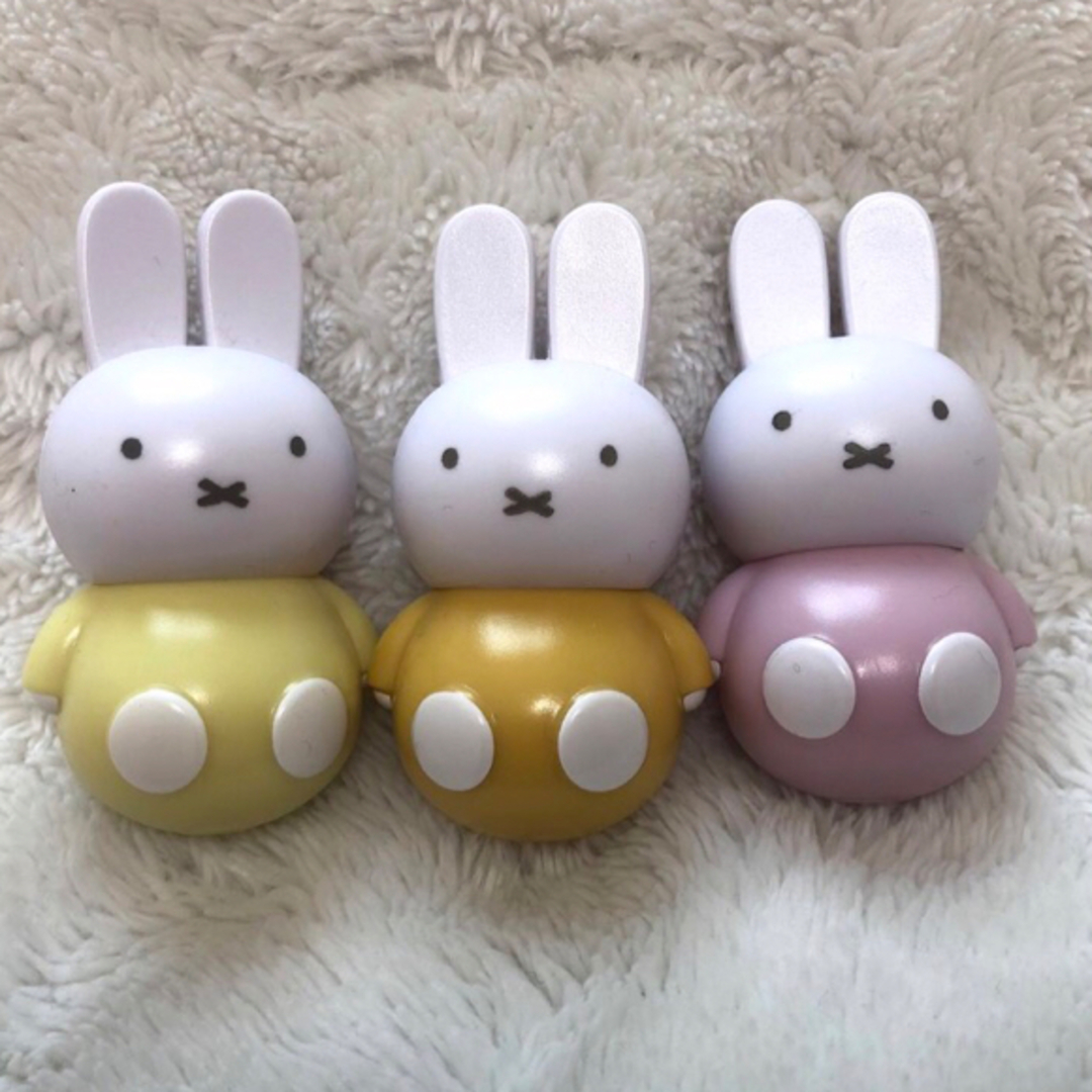 miffy(ミッフィー)のミッフィー　おきあがりこぼし　ゆれ丸　6個セット エンタメ/ホビーのおもちゃ/ぬいぐるみ(キャラクターグッズ)の商品写真