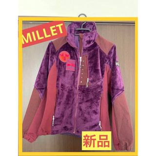 ミレー(MILLET)の【未使用美品】MILLET ミレー　フリース　ジップアップ　男女兼用　ゴルフにも(登山用品)