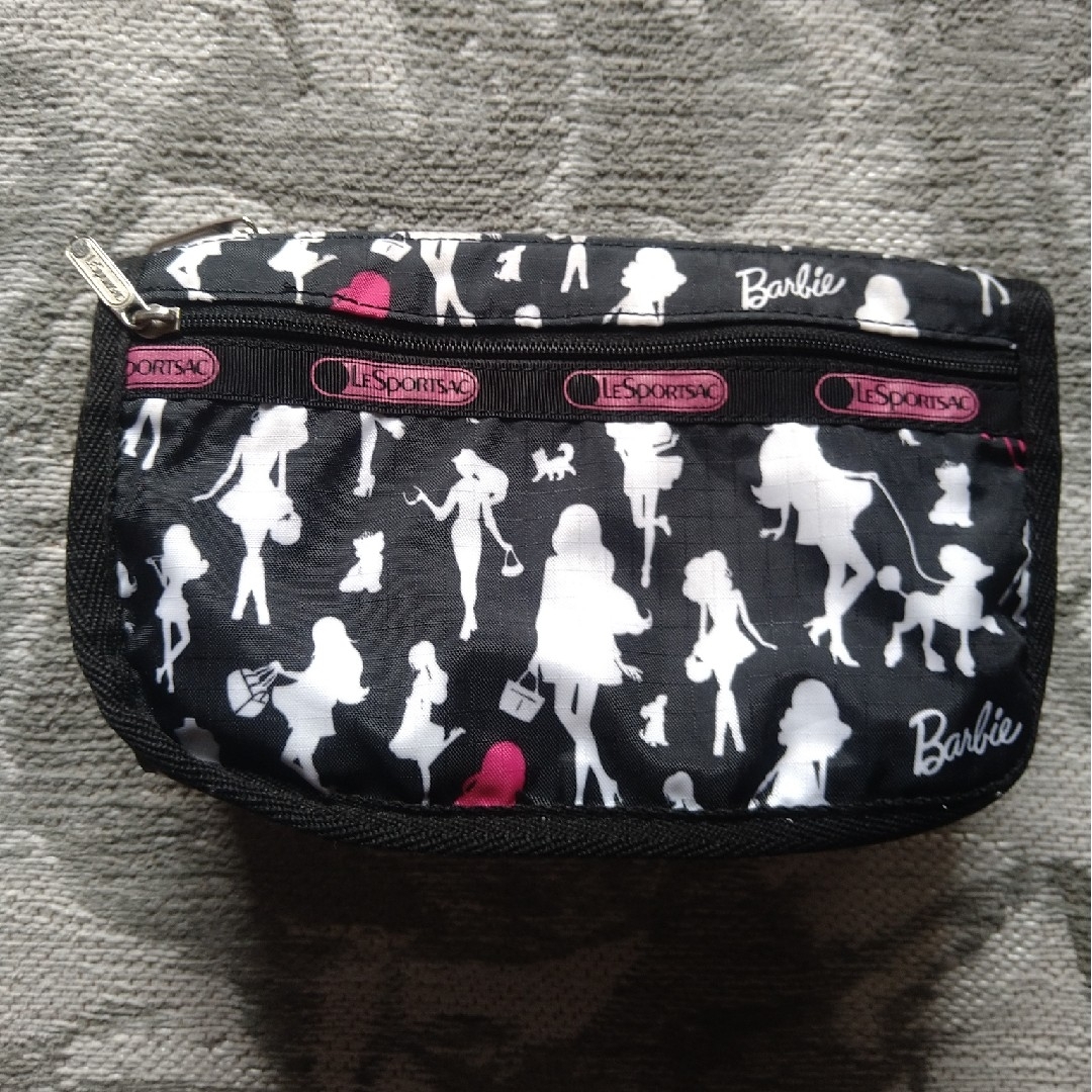 LeSportsac(レスポートサック)の美品☆LeSportsac(レスポートサック)☆バービー コラボ ポーチ レディースのファッション小物(ポーチ)の商品写真