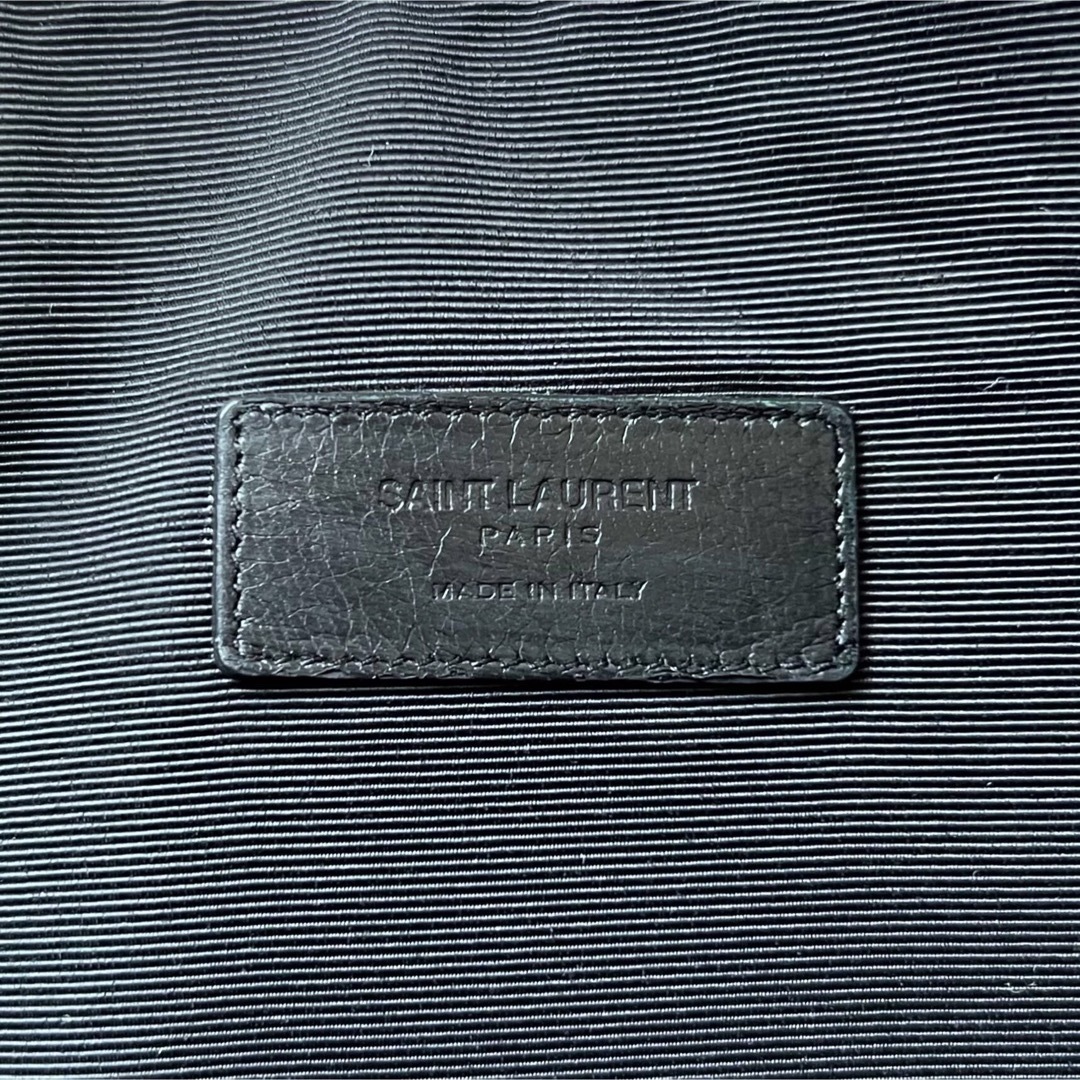 Saint Laurent(サンローラン)の人気♡A4可♡キャビアスキン♡サンローラン  レザー クラッチバッグ メンズのバッグ(セカンドバッグ/クラッチバッグ)の商品写真