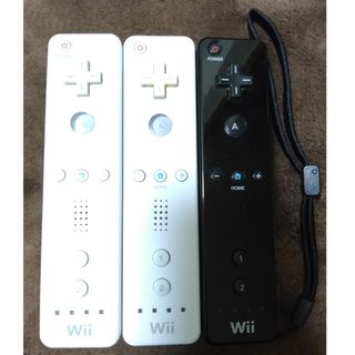 ウィー(Wii)のwiiリモコン 3個セット(その他)