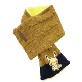 ポケモン(ポケモン)の【新品】モンポケ マフラー キッズマフラー monpoke(キャラクターグッズ)