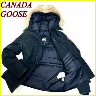 カナダグース(CANADA GOOSE)の【人気】CANADA GOOSE カナダグース ダウンジャケット ブラック XS(ダウンジャケット)