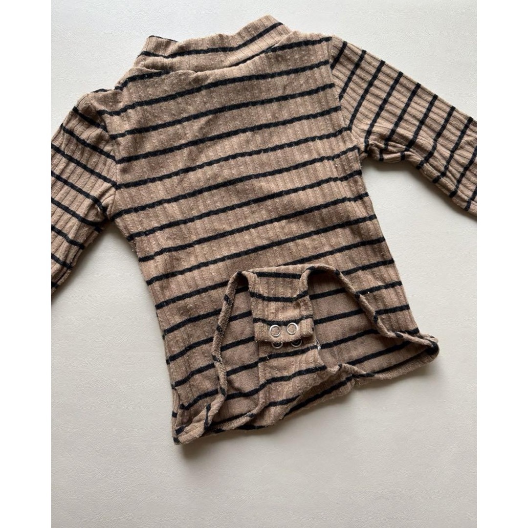 ZARA KIDS(ザラキッズ)のZARA baby 長袖ロンパース　12-18m キッズ/ベビー/マタニティのベビー服(~85cm)(ロンパース)の商品写真