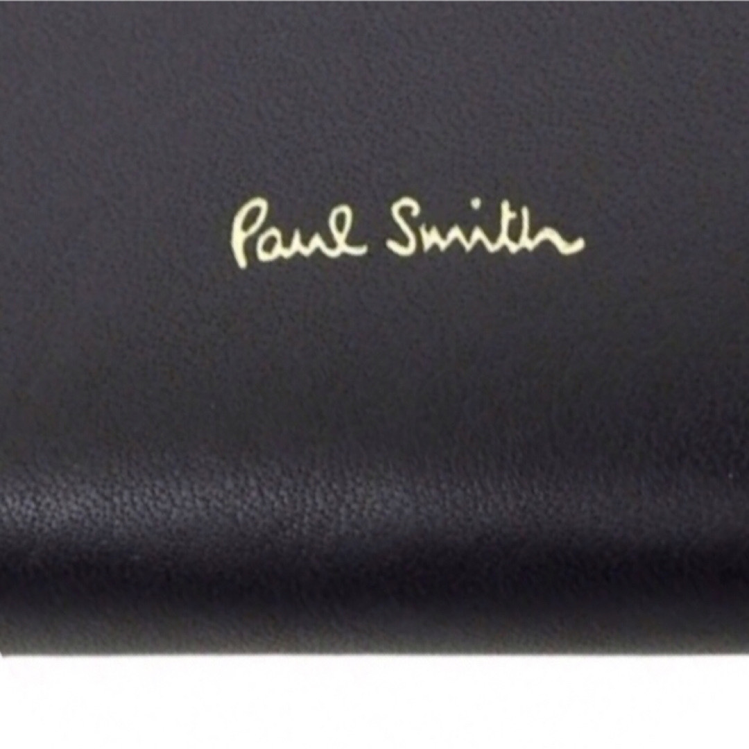 Paul Smith(ポールスミス)の【4/14出品終了】新品未使用PaulSmithスワールインセット長財布  黒 レディースのファッション小物(財布)の商品写真