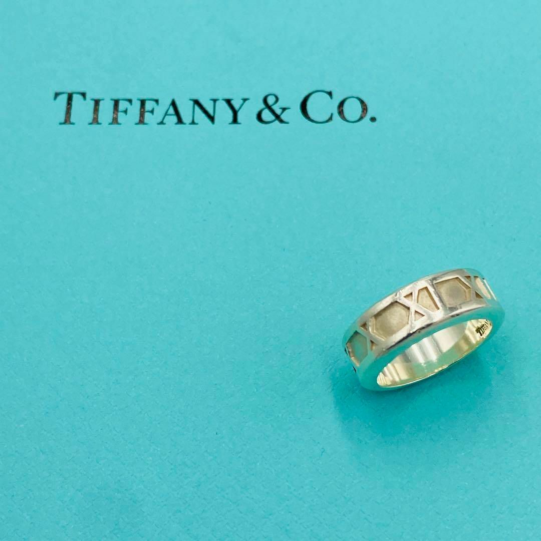 ★Tiffany\u0026Co.★ 指輪 リング アトラス SV925 9号 シルバー