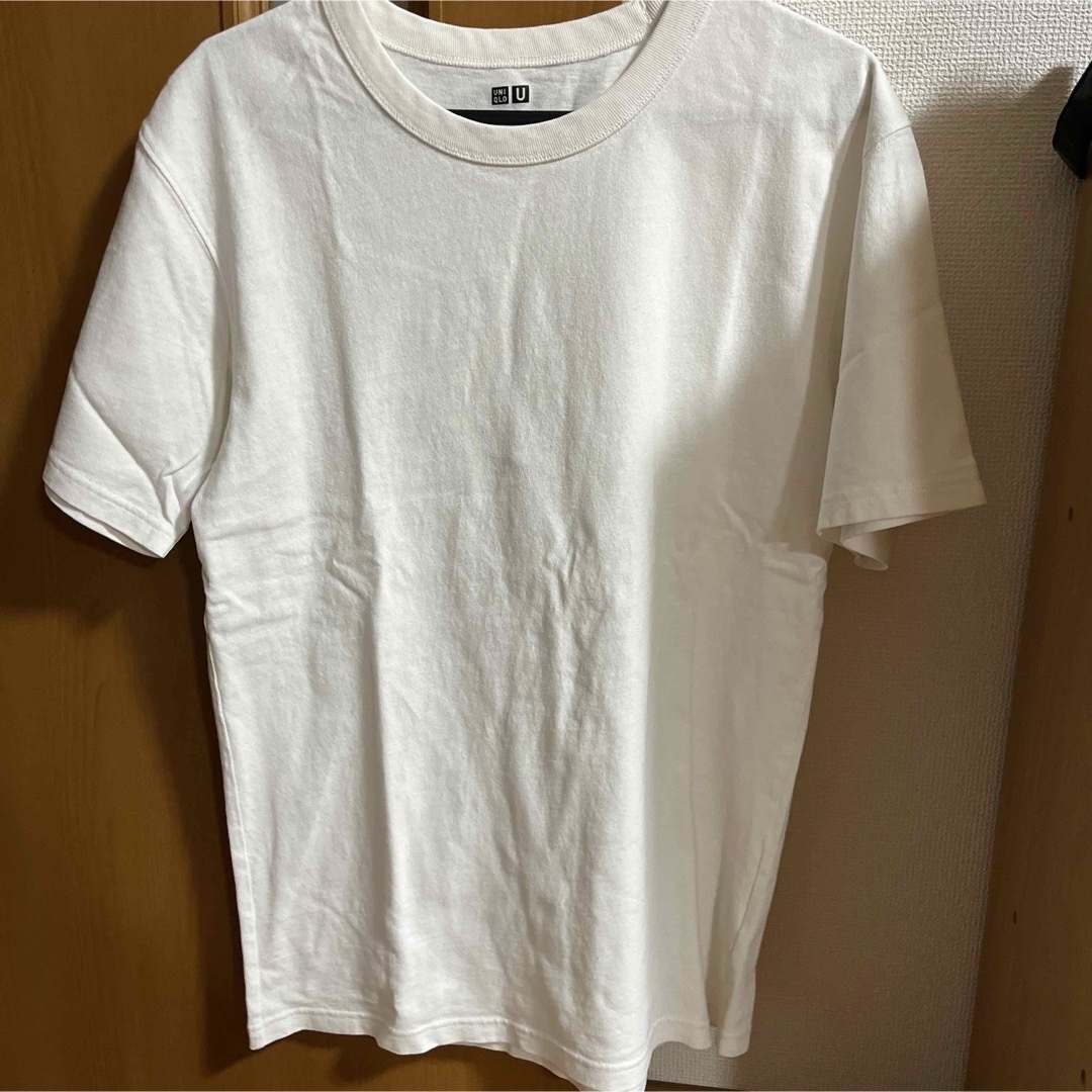 UNIQLO(ユニクロ)のUNIQLO  ユニクロ   クルーネックT（半袖）   Lサイズ メンズのトップス(Tシャツ/カットソー(半袖/袖なし))の商品写真