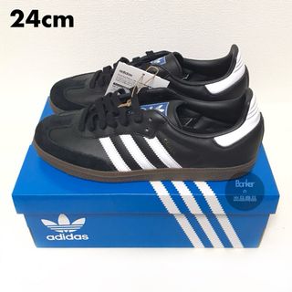 アディダス(adidas)の新品【24】ADIDAS ORIGINALS SAMBA OG ブラック サンバ(スニーカー)