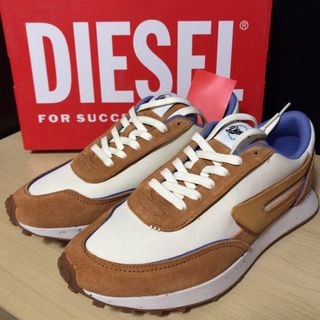 【未使用】DIESEL☆ディーゼル スニーカー S-RACER 25.5cm(スニーカー)