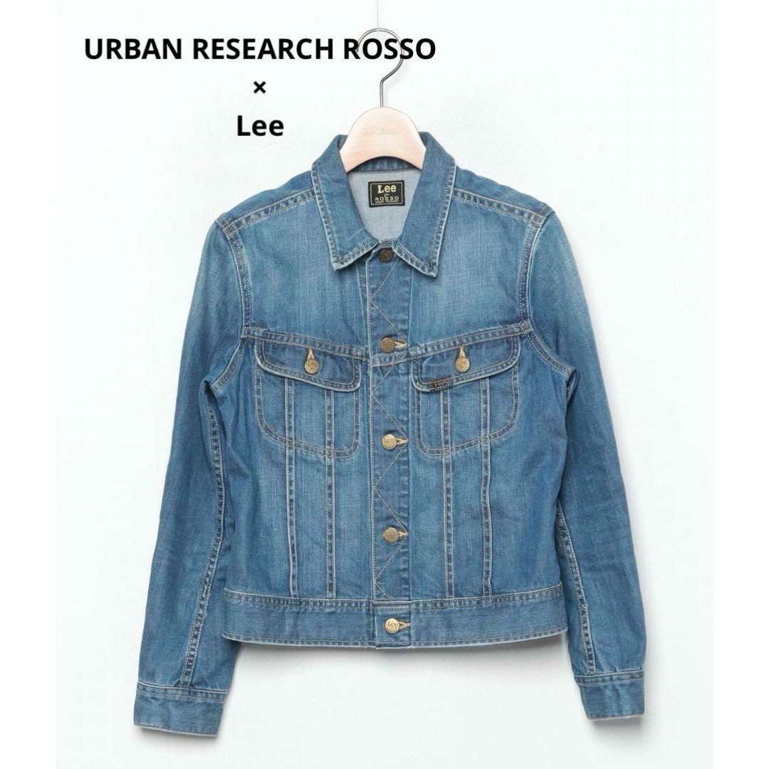 URBAN RESEARCH ROSSO(アーバンリサーチロッソ)のURBAN RESEARCH ROSSO × Lee  別注 デニムジャケット レディースのジャケット/アウター(Gジャン/デニムジャケット)の商品写真