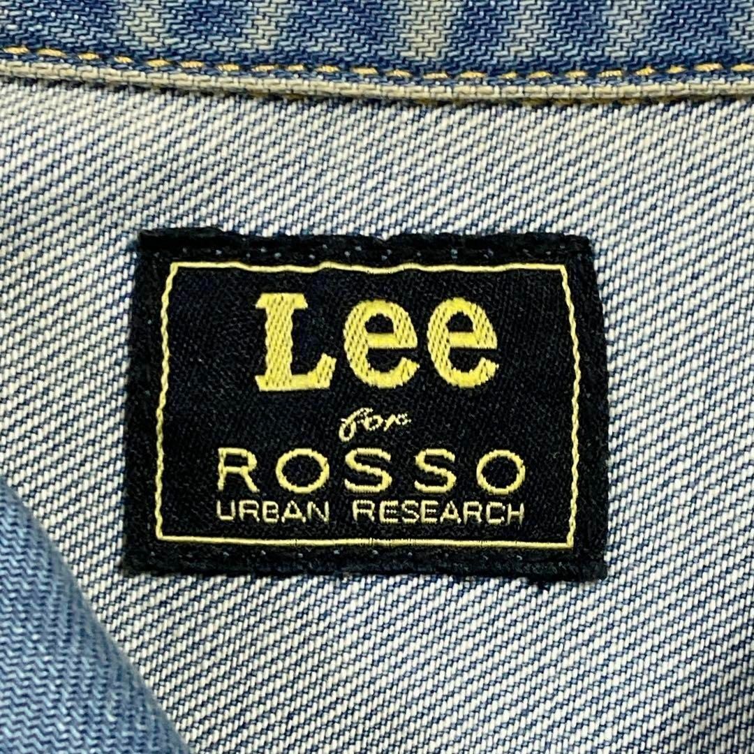 URBAN RESEARCH ROSSO(アーバンリサーチロッソ)のURBAN RESEARCH ROSSO × Lee  別注 デニムジャケット レディースのジャケット/アウター(Gジャン/デニムジャケット)の商品写真