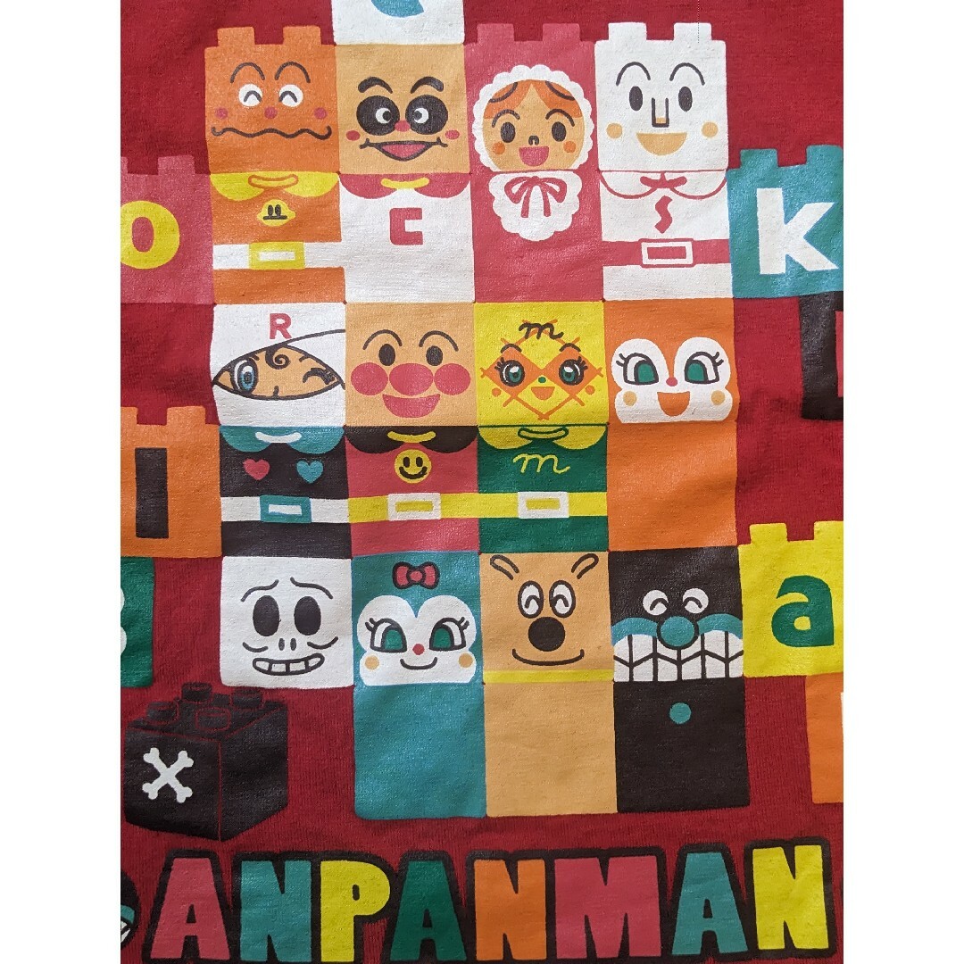 アンパンマン(アンパンマン)のベビー（90）アンパンマンタンクトップ赤 キッズ/ベビー/マタニティのベビー服(~85cm)(タンクトップ/キャミソール)の商品写真