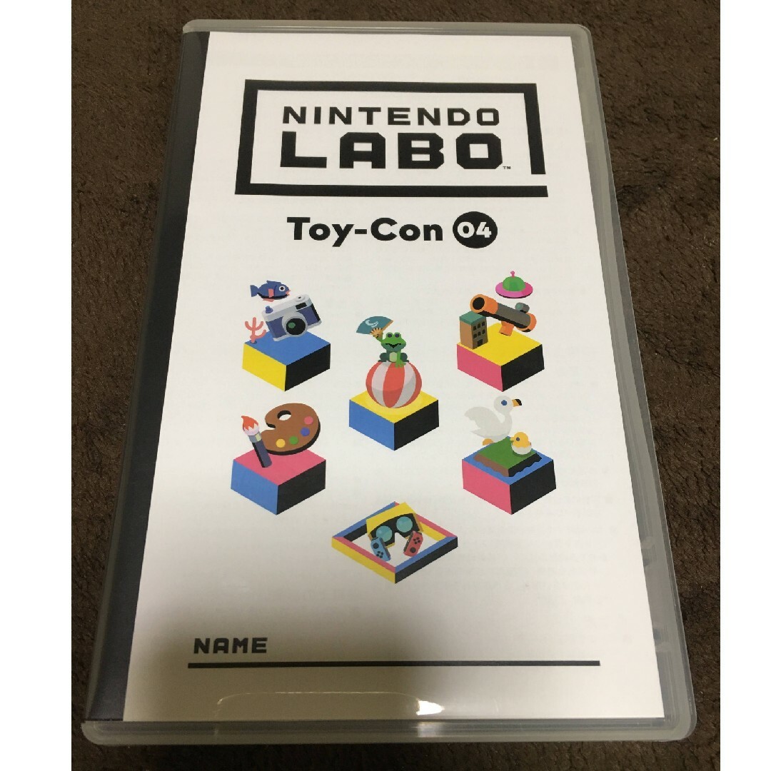 Switch ソフト Nintendo Labo 04  ケース エンタメ/ホビーのゲームソフト/ゲーム機本体(その他)の商品写真