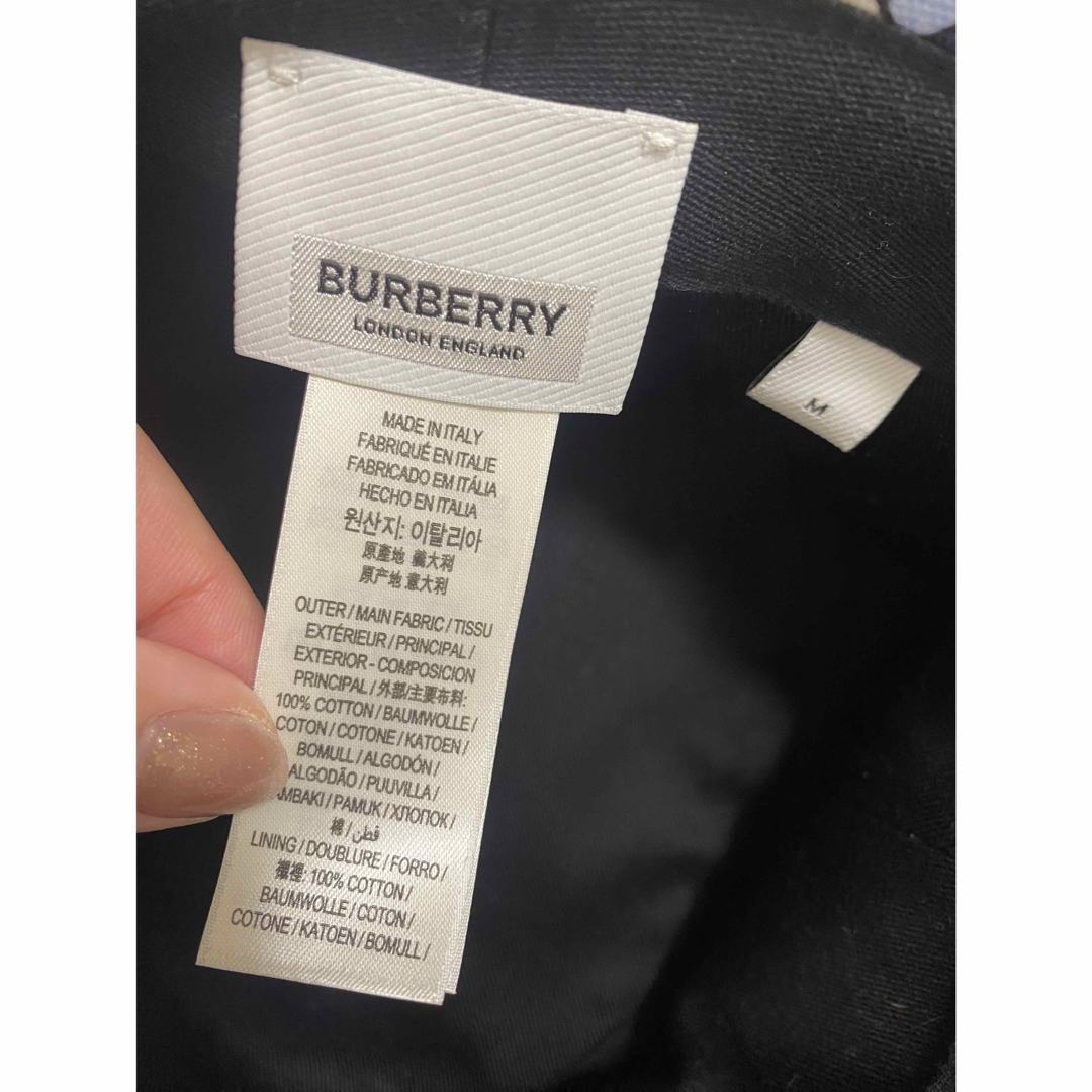 BURBERRY(バーバリー)の【美品】BURBERRY バケットハット メンズの帽子(ハット)の商品写真