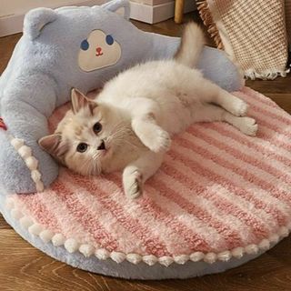 【ねこ】 ペットハウス ペットベット ペットソファ ドッグソファ 犬 猫(猫)