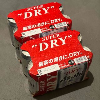 アサヒ(アサヒ)のアサヒ スーパードライ 350ml6缶入×2ケース(ビール)