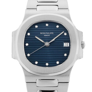 パテックフィリップ(PATEK PHILIPPE)のパテックフィリップ ノーチラス  11Pダイヤ 3800/1A メンズ 中古 腕時計(腕時計(アナログ))